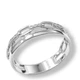 Каблучка срібна фантазія з фіанітами Silver Style 19 р. (10851.10 sku:2300102639558) - зображення 2