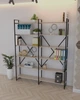 Стелаж в стилі лофт EcoLoft Норлен DSP-1359-6 Дуб Сонома - зображення 1