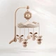 Музичний мобіль на кроватку Jule Baby Newborn Soothing 3 в 1: нічник, проєктор та пульт управління Бежевий - зображення 3