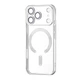 Чохол Ductil Metallic Edge with MagSafe (Protected Camera & Lens) iPhone 17 Pro Silver - зображення 1