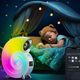 Беспроводная мини умная смарт колонка 4 в 1 с блютуз Сonch Music Light, 256 режимов освещения - изображение 5