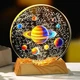 Хрустальный 3D ночник 8х8 см с подсветкой (DT-411) - зображення 2