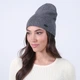 Шапка біні жіноча LuckyLOOK Мана One Size Сірий (917-644) - изображение 3