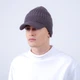 Шапка з козирком чоловіча LuckyLOOK Джар One Size Сіро-коричневий (902-237) - изображение 2