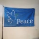 Флаг Мира Голубь с ветвью Peace 90×150 см - изображение 1
