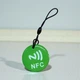 NFC метка брелок NTAG213 круглый 35 мм - Green - изображение 2