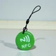 NFC метка брелок NTAG213 круглый 35 мм - Green - изображение 2