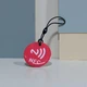 NFC метка брелок NTAG213 круглый 35 мм - Red - изображение 2