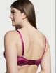 Комплект білизни Victoria’s Secret Push-up Малиновий 34B-S - изображение 4