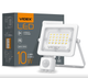 LED Прожектор 10W 5000К 220V з датчиком руху та освітлення білий VL-F2e105W-S Videx - зображення 1