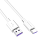 Кабель USB Type-C ColorWay CW-CBUC019-WH 5,0А 1м білий - изображение 1