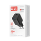 Зарядний пристрій мережевий Type-C PD 25W чорний GaN Mini ColorWay - изображение 4
