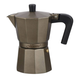 Кавоварка гейзерна 150мл (3 порції) алюмінієва MR-1666-3-BROWN Espresso Moka Maestro - изображение 1
