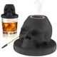 Керамічний коктейльний смокер Skull Bourbon Інфузер Череп для копчення віскі Old Fashioned Подарунок чоловікові/татові - зображення 1