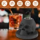 Керамічний коктейльний смокер Skull Bourbon Інфузер Череп для копчення віскі Old Fashioned Подарунок чоловікові/татові - зображення 5