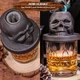 Керамічний коктейльний смокер Skull Bourbon Інфузер Череп для копчення віскі Old Fashioned Подарунок чоловікові/татові - зображення 6