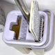Швабра з відром для прибирання будинку MOP Scratch Cleaning, плоска швабра з віджимом, набір для вологого прибирання, швабра + відро 4л з автоматичним віджимом та 2 насадками мікрофібри, MSC-543-1-Beige - зображення 12