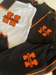 Костюм на мальчика Hermes (зипка+лонгслив+джогеры) 104-110 см бело-черный - изображение 4