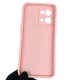 Чохол силіконовий оригінальний Soft Touch з 3D принтом злого кота для Oppo Reno 7 рожевий (Повний захист камери) - зображення 2