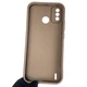 Чохол силіконовий Soft Touch з 3D принтом кумедний тед ведмідик для Tecno Spark 6 Go (KE5) коричневий (Повний захист камери) - зображення 2