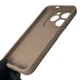 Чехол силиконовый Soft Touch для Tecno Spark 20 (KJ5n) коричневый (Полная защита камеры) - изображение 3