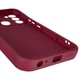 Чехол силиконовый Soft Touch для Tecno Spark Go (KG5m) бордовый (Полная защита камеры) - изображение 5
