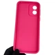 Чехол силиконовый оригинальный Soft Touch с 3D принтом волшебной минни маус для Motorola Moto E13 (PAXT0034) малиновый (Полная защита камеры) - изображение 2