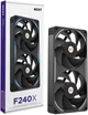 Вентилятор NZXT F240X Performance Fan 240 мм Black (5056547206639) - зображення 2