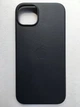 Чехол кожаный Leather Case with MagSafe для Apple Iphone 14 Plus (6.7") Black - изображение 4