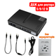 Бесперебойник UPS DC1018L для роутера ИБП выход 5/9/12V USB + POE черный БЕЗ АКБ - изображение 1