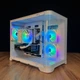 Сборка под заказ: игровой ПК GameMax Hype-M White Tower / AMD Ryzen 5 7500F (6 (12) ядер по 3.7 - 5.0 GHz) / 32 GB DDR5 / 1000 GB SSD M.2 / nVidia GeForce RTX 5060, 8 GB GDDR7, 128-bit / 650W - изображение 3