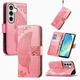 Чехол-книжка с рисунком UniCase Butterfly Pattern для Samsung Galaxy A37 (A376) - Pink - изображение 5