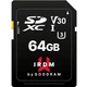 Карта пам'яті sdxc 64gb uhs-i/u3 Class 10 Goodram irdm s3a0 R100/W40MB/s (ir-s3a0-0640r12) - зображення 1