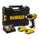 Шуруповерт DeWALT xr Li-Ion 18 ст, 65 Нм, 2 акб + зу, кейс (dcd708d2t) - зображення 1