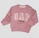 Дитячий спортивний костюм-двійка GAP світшот і штани 74-80 темно-рожевий - зображення 4