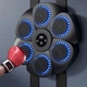 Музыкальная панель для бокса с 6 мишенями боксерский тренажер с LED подсветкой и Bluetooth интеллектуальная настенная груша + перчатки (VТ001) - изображение 3