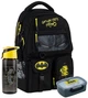 Рюкзак шкільний + пляшечка + ланчбокс Kite Education teens DC Batman DC25-2587M - зображення 1