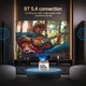 Смарт проектор с автофокусом Magcubic HY350 Max Android 14, chip H726, 8K24fps, 2GB/16GB Wi-Fi 2.4G/5G Обновленная версия Кинотеатр White (19033) - изображение 6