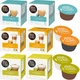 Капсули до Dolce Gusto Nescafe Latte Macchiato Cappuccino Flat White комплект 6 x 16 шт. - изображение 1