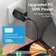 Зарядний пристрій Vention USB-C 30W PD3.0 QC4.0 PPS Black (FAIB0-EU) - зображення 3