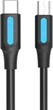 Кабель Vention USB 2.0 C Male to Mini-B Male 2A Cable 1M Black (COWBF) - зображення 2