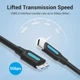 Кабель Vention USB 3.0 C Male to Micro-B Male 2A Cable 1M Black (CQABF) - зображення 4