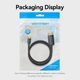 Кабель Vention USB-C to DP 4K@60Hz HD Cable 1.5m Black (CRJBG) - зображення 12
