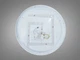Светильник потолочный Diasha хром 34 Вт LED для небольшой комнаты W-9/400 - изображение 5