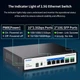 Мережевий комутатор 4 порти 2.5G, 2 SFP+ 10G мультигігабітний некерований настільний з металевим корпусом для дому та офісу - зображення 2
