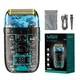 Электробритва VGR Professional Foil Shaver V-352 7500 об/мин Li-Ion 1200 мАч USB Type-C прозрачный синий - изображение 1