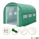Садова теплиця парник готова від виробника Garden 6м2 Green Mosquito Door - зображення 1
