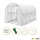 Садова теплиця парник готова від виробника Garden 9м2 White - зображення 1