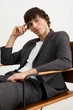 Пиджак slim fit C&A 2211501c57 50 черный (100005898) - изображение 4