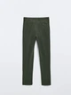 Брюки чино slim из хлопка Massimo Dutti 2001500c17 W30 зеленые (100005447) - изображение 6